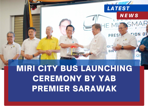 Miri city smart bus launching ceremony